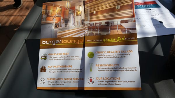 Menu photo 8 Burger Lounge Irvine, CA