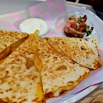 Malibu Barbie Cafe - Cheese quesadillas - Themed Cafes Near Me - Miami, Florida