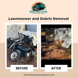 Shoreline Junk and Haul - Lawnmower Removal
