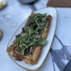 The Franklin Oyster Bar and Eatery - Green bean tart - amazing!!!!!