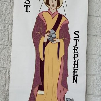 St Stephen Catholic Church - Banner inside - Churches Near Me - El Paso, Texas