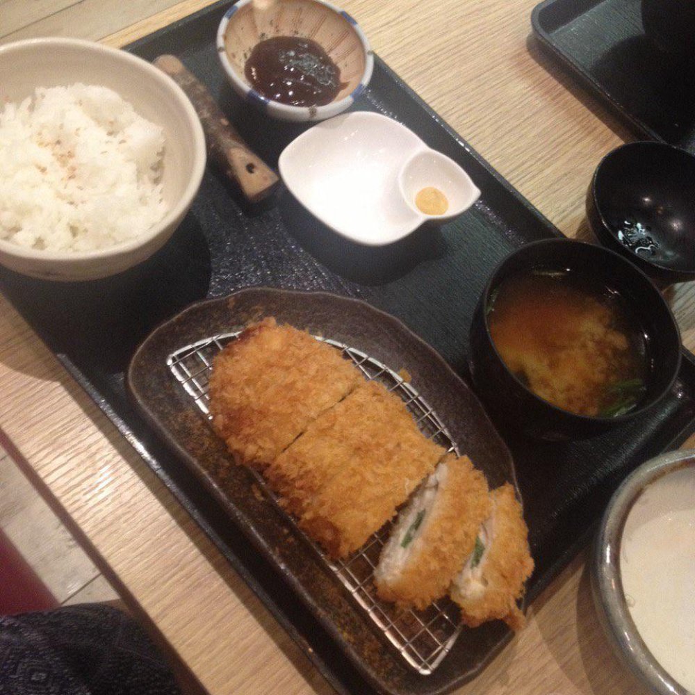Katsu Sora - Chicken with Cheese and Ohba Katsu Set - Japanese Near Me - Parañaque, NCR