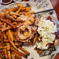 Old Carolina Barbecue Company - Tarheel and Ranchero Dogs!