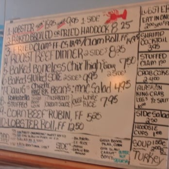 Anchor Pub & Grille - Menu as of mid January 2009 - Seafood Near Me - Beverly, Massachusetts