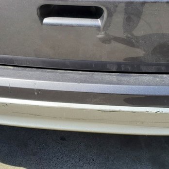 CARSTAR Capitol Collision Center - Damage to bumper hit and run 05/22/20 - Body Shops Near Me - Sacramento, California