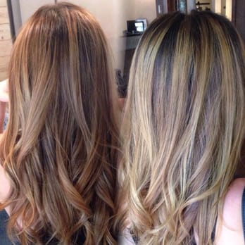 Framework Salon - Second session of my balayage with Leesii! Left: inside lighting. Right: in the sun - Hair Salons Near Me - Sacramento, California Framework Salon - Second session of my balayage with Leesii! Left: inside lighting. Right: in the sun - Hair Salons Near Me - Sacramento, California