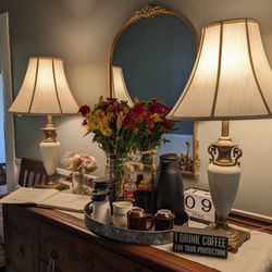 Adeline's Bed and Breakfast - The coffee bar that we woke up to