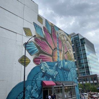 Lady Liberty Scripture Mural - Public Art Near Me - Nashville, Tennessee