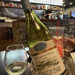 Oyster Bay Sauv blanc from New Zealand pairs well with sushi!