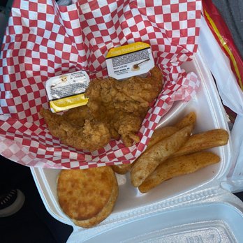 Mrs Winner's Chicken & Biscuits - #4. Hand-Breaded Tenders Combo - Fast Food Near Me - High Point, North Carolina Mrs Winner's Chicken & Biscuits - #4. Hand-Breaded Tenders Combo - Fast Food Near Me - High Point, North Carolina