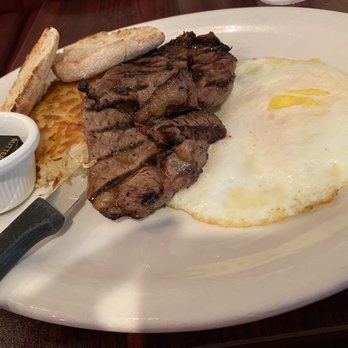 Bacon - Ribeye steak and eggs - Breakfast & Brunch Near Me - Novato, California Bacon - Ribeye steak and eggs - Breakfast & Brunch Near Me - Novato, California