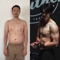 Aspire Fitness Walnut - Down over 30lbs! Before 188 after 155.