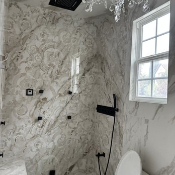JV Hardwood Floor - a bathroom with a toilet and a chandelier - Flooring Near Me - Oakland, California JV Hardwood Floor - a bathroom with a toilet and a chandelier - Flooring Near Me - Oakland, California