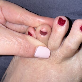 Zara Nail Bar - Cut on my toe where the tech clipped my skin - Nail Salons Near Me - Queen Creek, Arizona Zara Nail Bar - Cut on my toe where the tech clipped my skin - Nail Salons Near Me - Queen Creek, Arizona