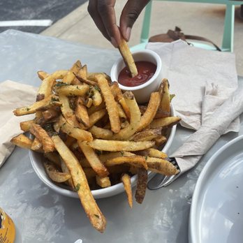 The Corner Pantry - Frites! Great crisp but not crunchy 8.5/10 - Cafes Near Me - Baltimore, Maryland The Corner Pantry - Frites! Great crisp but not crunchy 8.5/10 - Cafes Near Me - Baltimore, Maryland