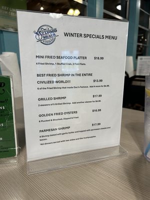 Menu photo 2 Doc's Seafood Shack & Oyster Bar Orange Beach, AL Menu photo 2 Doc's Seafood Shack & Oyster Bar Orange Beach, AL