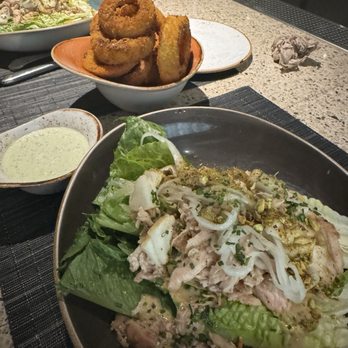 Mountain Standard - This salad was amazing, rotisserie chicken, the crunch pears inside, dressing..the espresso martini was perfection too! - New American Near Me - Vail, Colorado