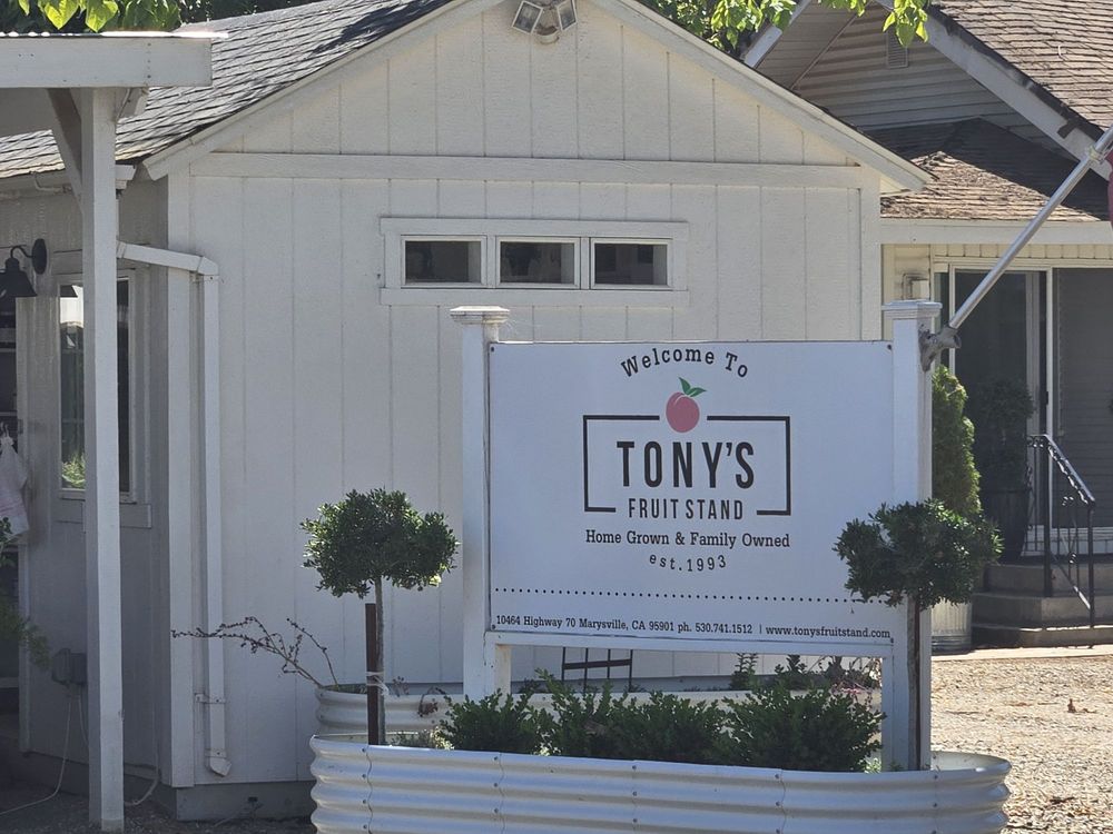 Tony's Fruit Stand Logo