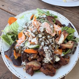 The best salad I've ever had---- the chicken thigh salad