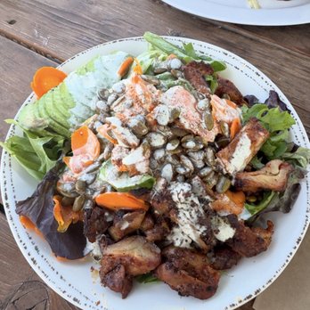 Feed Cafe - The best salad I've ever had---- the chicken thigh salad - Breakfast & Brunch Near Me - Bozeman, Montana Feed Cafe - The best salad I've ever had---- the chicken thigh salad - Breakfast & Brunch Near Me - Bozeman, Montana