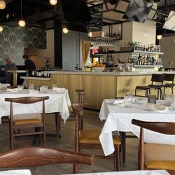 Ascione Bistro - Freshly baked delicious biscotti, bar area, inside restaurant