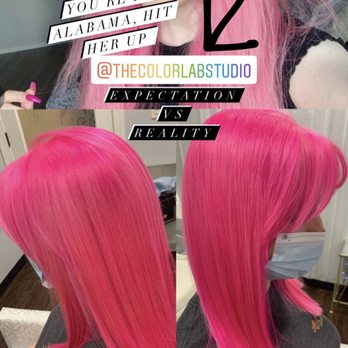 The Color Lab - FACT made her pink hair dreams come true! - Hair Stylists Near Me - Birmingham, Alabama