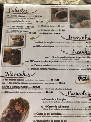 Menu photo 3 Recanto do Picui Cabedelos, PB