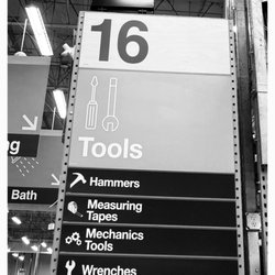 The Home Depot - Aisle 16.