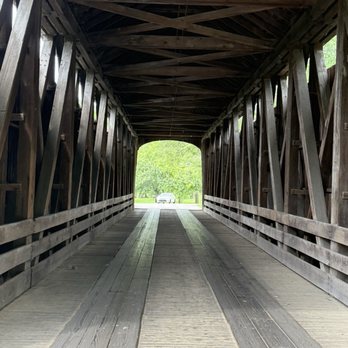 New Brownsville Covered Bridge - Landmarks & Historical Buildings Near Me - Columbus, Indiana New Brownsville Covered Bridge - Landmarks & Historical Buildings Near Me - Columbus, Indiana