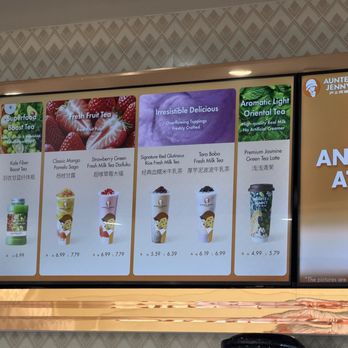 Auntea Jenny - Menu - Bubble Tea Near Me - Irvine, California