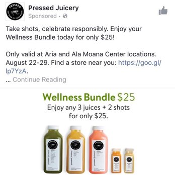 Pressed Juicery - New special going on! Limited time only. - Juice Bars & Smoothies Near Me - Honolulu, Hawaii