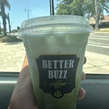 Better Buzz Coffee - Laguna Hills - Orange Matcha - Coffee & Tea Near Me - Laguna Hills, California