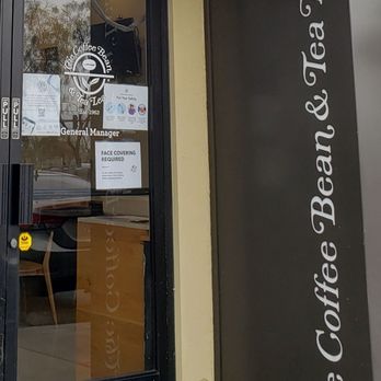 The Coffee Bean & Tea Leaf - Covid-19 protocols posted on door - Coffee & Tea Near Me - Las Vegas, Nevada