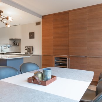 German Kitchen Center - The goal of combining a lot of storage in a limited small space was achieved. - Interior Design Near Me - Brooklyn, New York German Kitchen Center - The goal of combining a lot of storage in a limited small space was achieved. - Interior Design Near Me - Brooklyn, New York