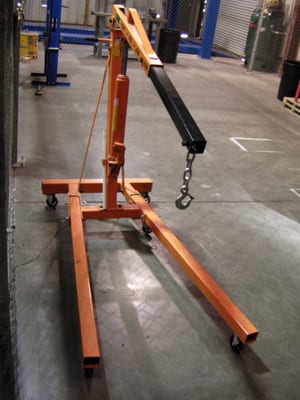 Photo of Pit Row - Santa Clara, CA, US. Cherry Picker