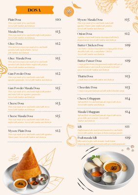 Menu photo 1 Dosa House Kingston, ON