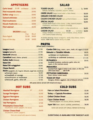 Menu photo 3 Joe's Pizza & Pasta - Bellaire Dr Fort Worth, TX