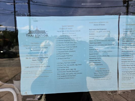 Menu photo 2 Thai Station Cafe Babylon, NY