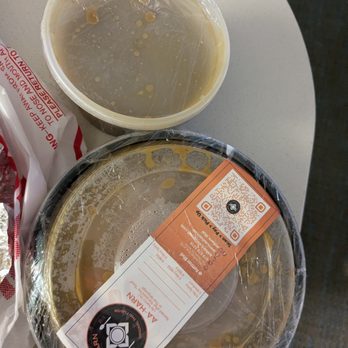 Aaharn - Massaman curry to-go. Also came with a container of white rice - Thai Near Me - San Diego, California
