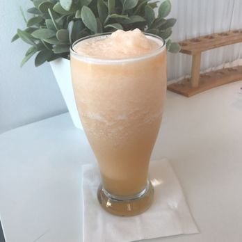 Sugar Lab - Cantaloupe slush ($6.75) - Desserts Near Me - Burnaby, British Columbia Sugar Lab - Cantaloupe slush ($6.75) - Desserts Near Me - Burnaby, British Columbia