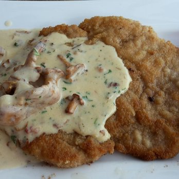 Kum-Luk - Schnitzel mit Pfifferlings-Rahm - Seafood Near Me - Dahme, SH Kum-Luk - Schnitzel mit Pfifferlings-Rahm - Seafood Near Me - Dahme, SH
