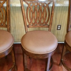 Florence Upholstery Co - The Bar Stools look Brand new again and are super Comfortable,  my Family loves them.