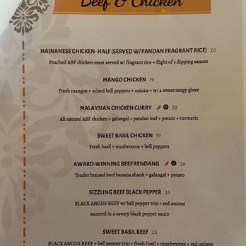 Phat Eatery - Menu - Malaysian Near Me - The Woodlands, Texas