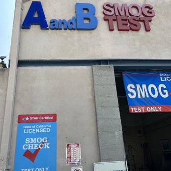 A & B Test Only Center - Smog Check Stations Near Me - Monterey Park, California