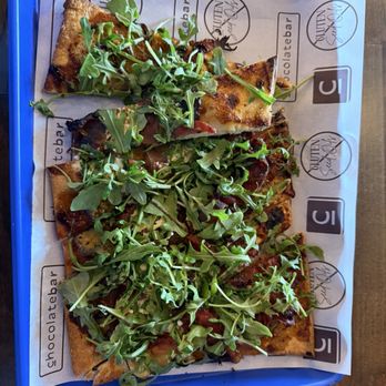 Cbar - Goat cheese, fig, prosciutto flatbread - Wine Bars Near Me - Carlsbad, California