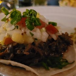 La Pharmacie - Chipotle barbecue beef taco. This was very good