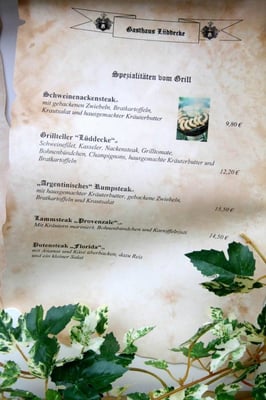 Menu photo 4 Gasthaus Lüddecke Cremlingen, NI