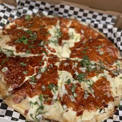 Compas Tacos - Birria Pizza