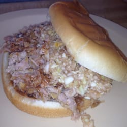 Terry House Barbecue - Chopped BBQ Sandwich - meh!