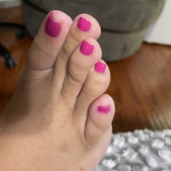 Luxury Nails & Spa - There is nail polish all over my pinky toe - Nail Salons Near Me - Diamond Bar, California Luxury Nails & Spa - There is nail polish all over my pinky toe - Nail Salons Near Me - Diamond Bar, California